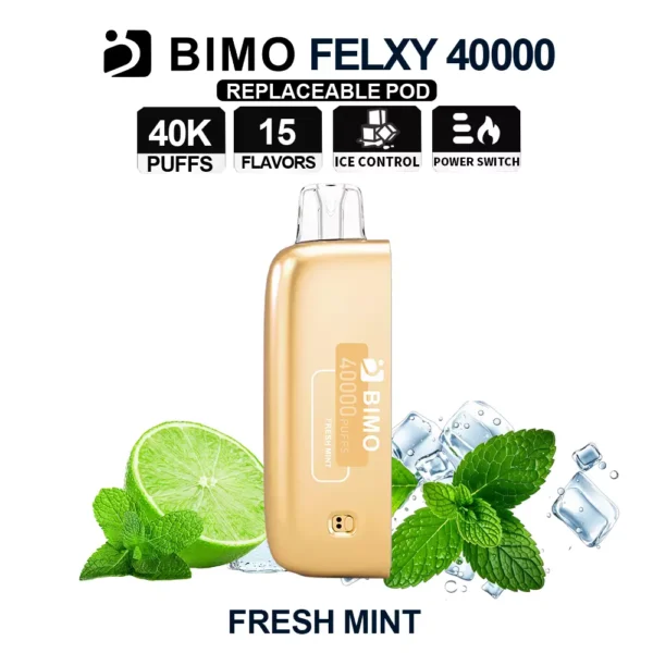 BIMO FELXY 40000 Pod – Fresh Mint