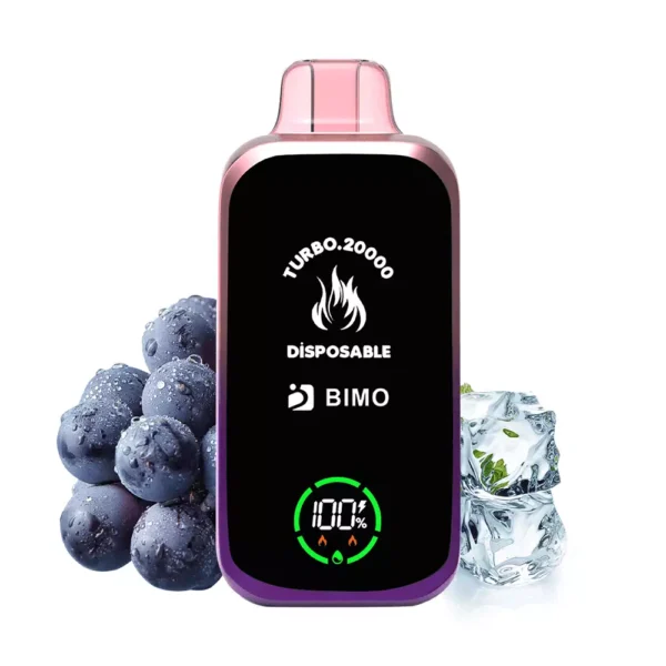BIMO TURBO 20000 – Grape Ice