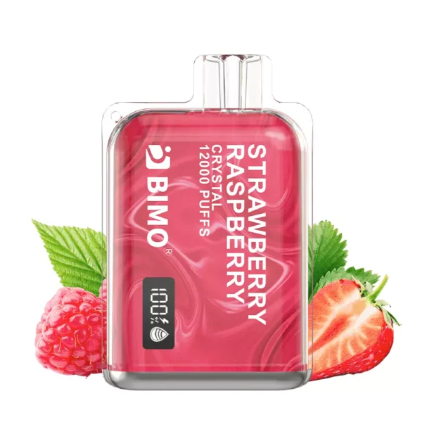 BIMO CRYSTAL 12000 – Strawberry Raspberry