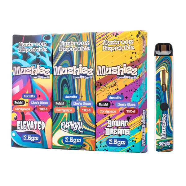 Mushiez Mushroom 2.5G Disposable Vape