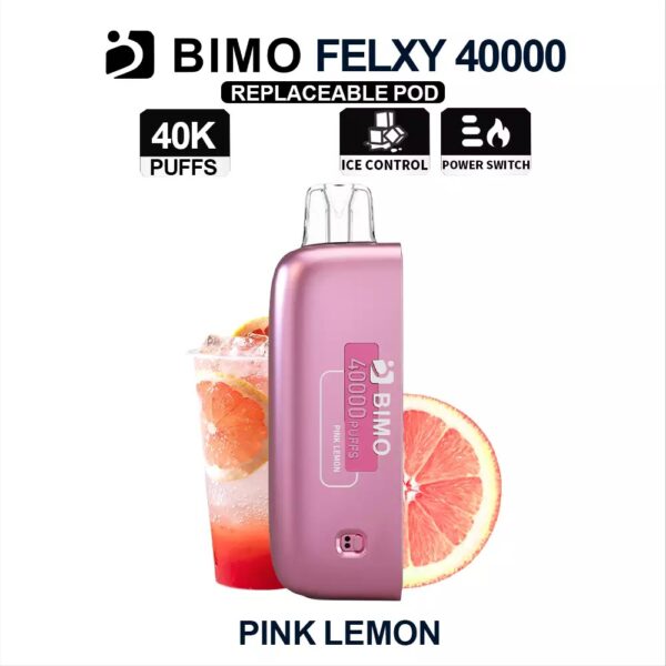 BIMO FELXY 40000 Pod – Pink Lemonade